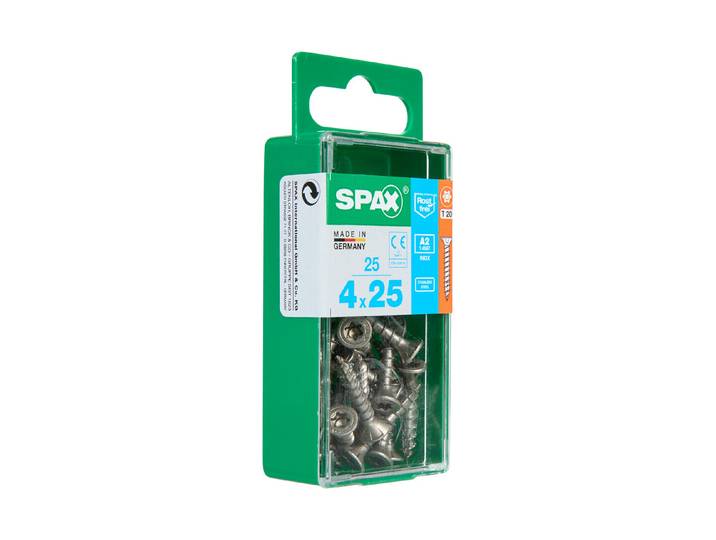 Spax Senkkopf-Holzschraube Torx 4 × 25 mm 25 Stück