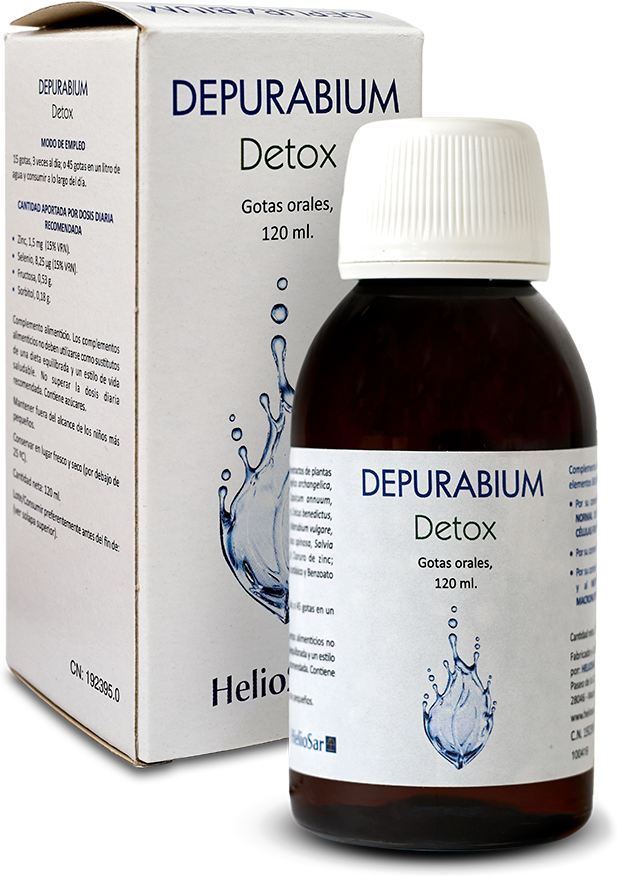 Heliosar Depurabium Detox Oral Drops 120 ml