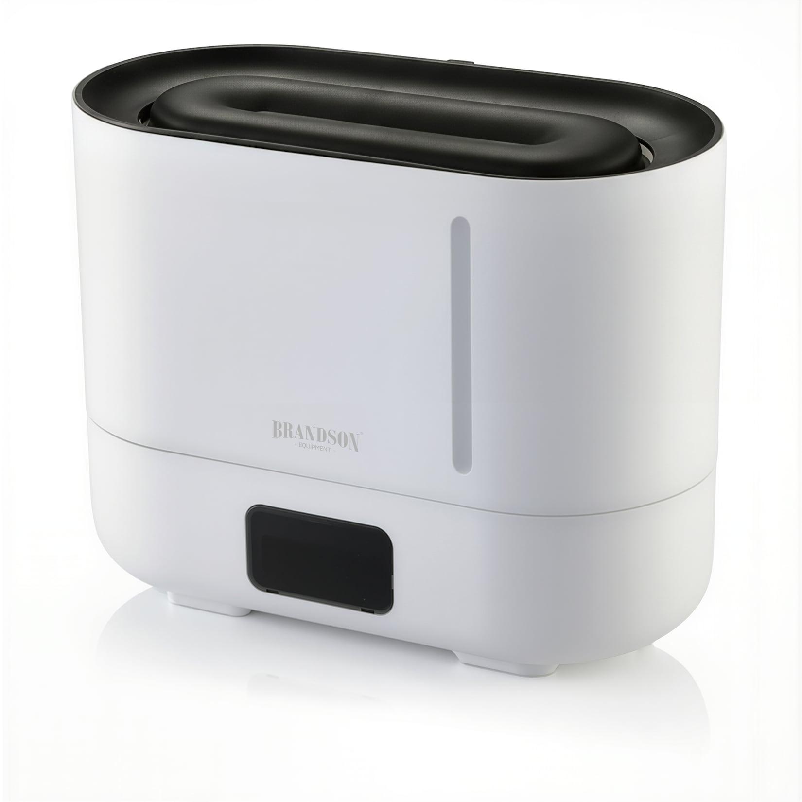 Brandson Luftbefeuchter Aroma Diffuser mit Fernbedienung, Raumbefeuchter, Flammeneffekt, 3 l Wassertank, Ultraschall, 3 l Wassertank, 4 Nebenstufen, für Wohn- und Schlafzimmer