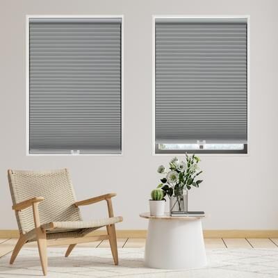 Regal Living 64-inch Grey Cordless Blackout Cellular Shade