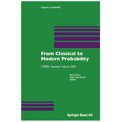 From Classical to Modern Probability, Fachbücher von Jaime San Martin, Pierre Picco