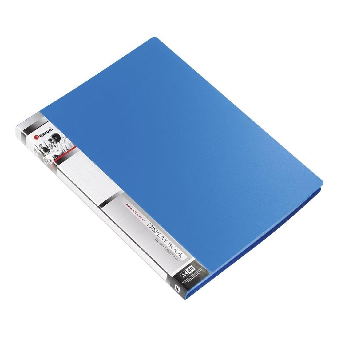 Titanum A4-Angebotsmappe mit 40 blauen T-Shirts (A4, 1x) (47591689)