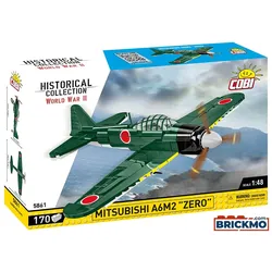 Cobi Historical Collection World War II 5861 Mitsubishi A3M2 Zero 5861