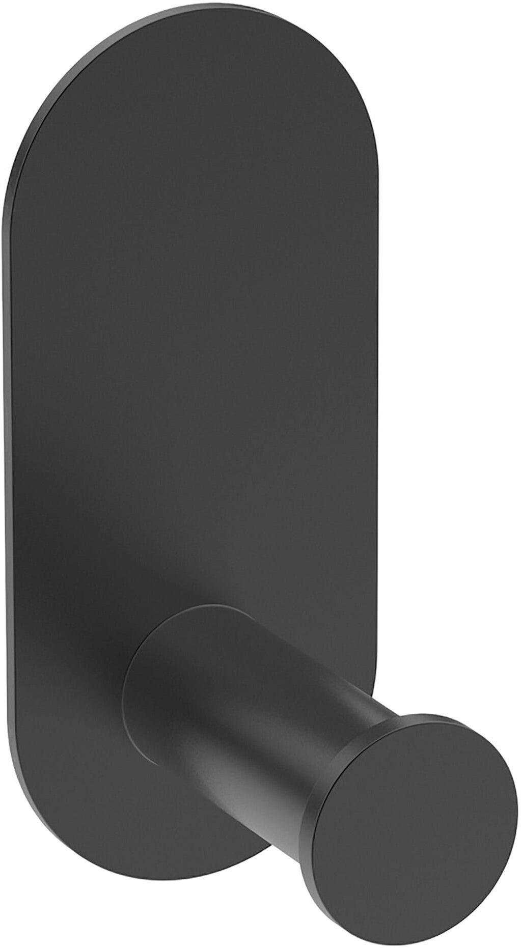 Tecnomat GANCIO SINGOLO SERIE ATHENA  NERO OPACO FISSAGGIO ADESIVO