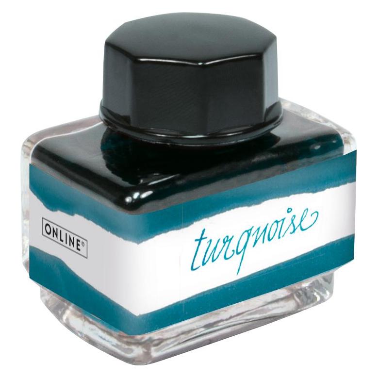 Online Tintenglas 15ml Turquoise (Türkis, 1 Stk.) (17131/3)