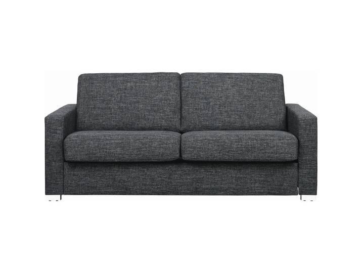 Novel Schlafsofa, Anthrazit, Schwarz, Metall, 188x86x97 cm, Stoffauswahl, Schlafen auf Sitzhöhe, Rücken echt, Kinderzimmer & Jugendzimmer, Jugendmöbel, Jugendsofas
