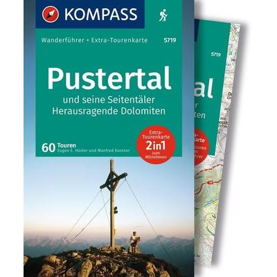 KOMPASS Wanderführer Pustertal und seine Seitentäler, Herausragende Dolomiten, 60 Touren mit Extra-Tourenkarte, Taschenbuch von Eugen E.