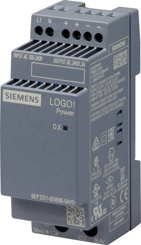 Siemens 6EP3331-6SB00-0AY0 6EP33316SB000AY0 SPS-Netzteil 24 V