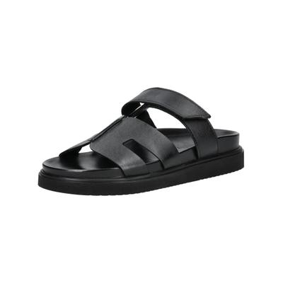 Pantolette PAVEMENT "Pavement Pantoletten Leder", Damen, Gr. 38, schwarz, Leder, Schuhe Pantolette