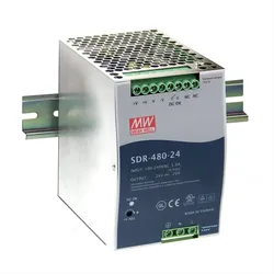 Mean Well SDR-480-24 Hutschienennetzteil 480W 24V DC