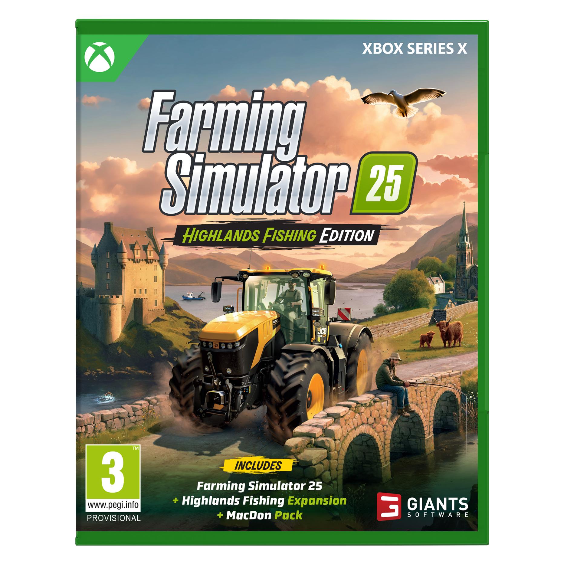 Giants Software Farming Simulator 25: Highlands Fishing Edition (Xbox Series X) (4064635510675)