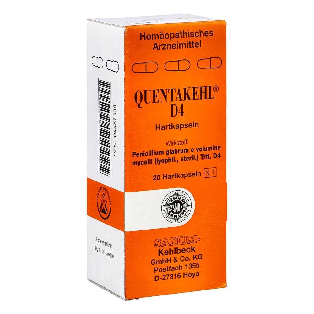 SANUM-KEHLBECK GmbH & Co. KG Quentakehl D4 Kapseln 04457038