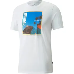 PUMA Photoprint T-Shirt Herren PUMA white S