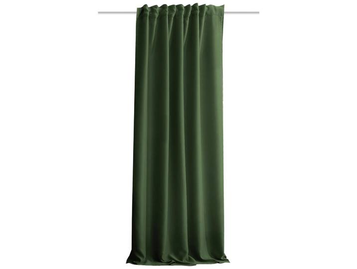Lärmschutzvorhang Acustico, Olivgrün, Uni, 135x245 cm, Lärmschutz, Heimtextilien, Vorhänge, Fertigvorhänge, Lärmschutzvorhänge