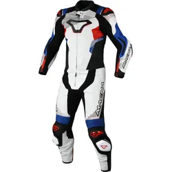 Macna Armadyl perforierte 2-Teiler Motorrad Lederkombi 48