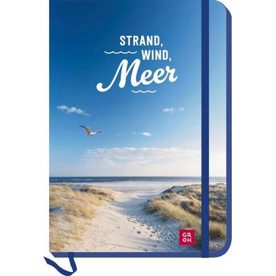 Notizbuch Strand Wind Meer, Notizbuch von , Groh