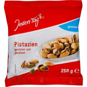 JedenTag Pistazien geröstet & gesalzen, ungeschält, 250g
