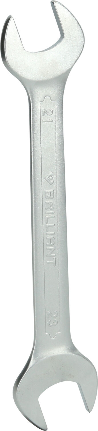 Brilliant Tools Doppel-Gabelschlüsselsatz Doppel-Maulschlüssel, 21 X 23 Bt010910