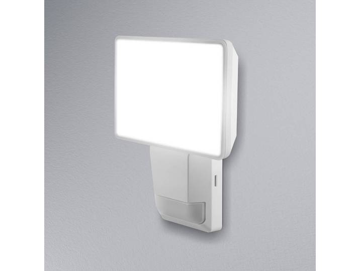 OSRAM LED-Sensor-Außenstrahler ENDURA PRO FLOOD, weiß, 15 W FLOOD, weiß / opal, Kunststoff