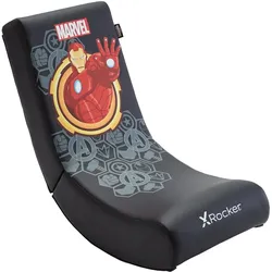 X Rocker Xrocker Marvel Video Rocker Chair - Hero - Ironman, Gaming Stuhl, Schwarz