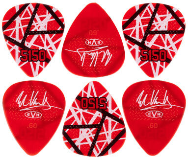 Dunlop EVH 5150 Max-Grip Pick Set 6