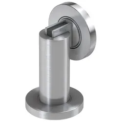 Magnet-Türfeststeller - MTS 24, Edelstahl, Stoppt und hält die Tür fest, Wand- oder Bodenmontage, 1 Stück