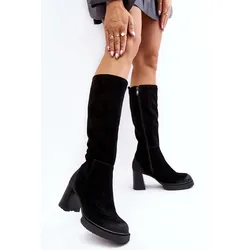 Stiefel mit Absätzen Model 189037