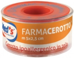 Farmac-Zabban Cerotto Meds Ipoallergenico Tela 500X2,5 cm SSR