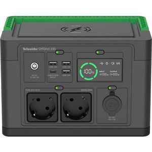 APC Powerstation PPS330, 332 Wh Akkukapazität, 8 Anschlüsse, Ausgangsleistung 330 W