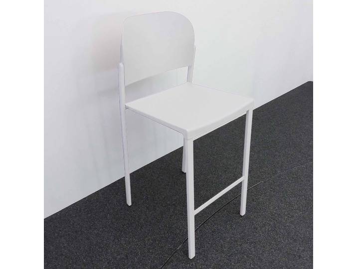 Hochstühle IBEBI Bio, Weiss ohne Armlehnen, Neu, Tresenhocker - Praktisch & Komfortabel