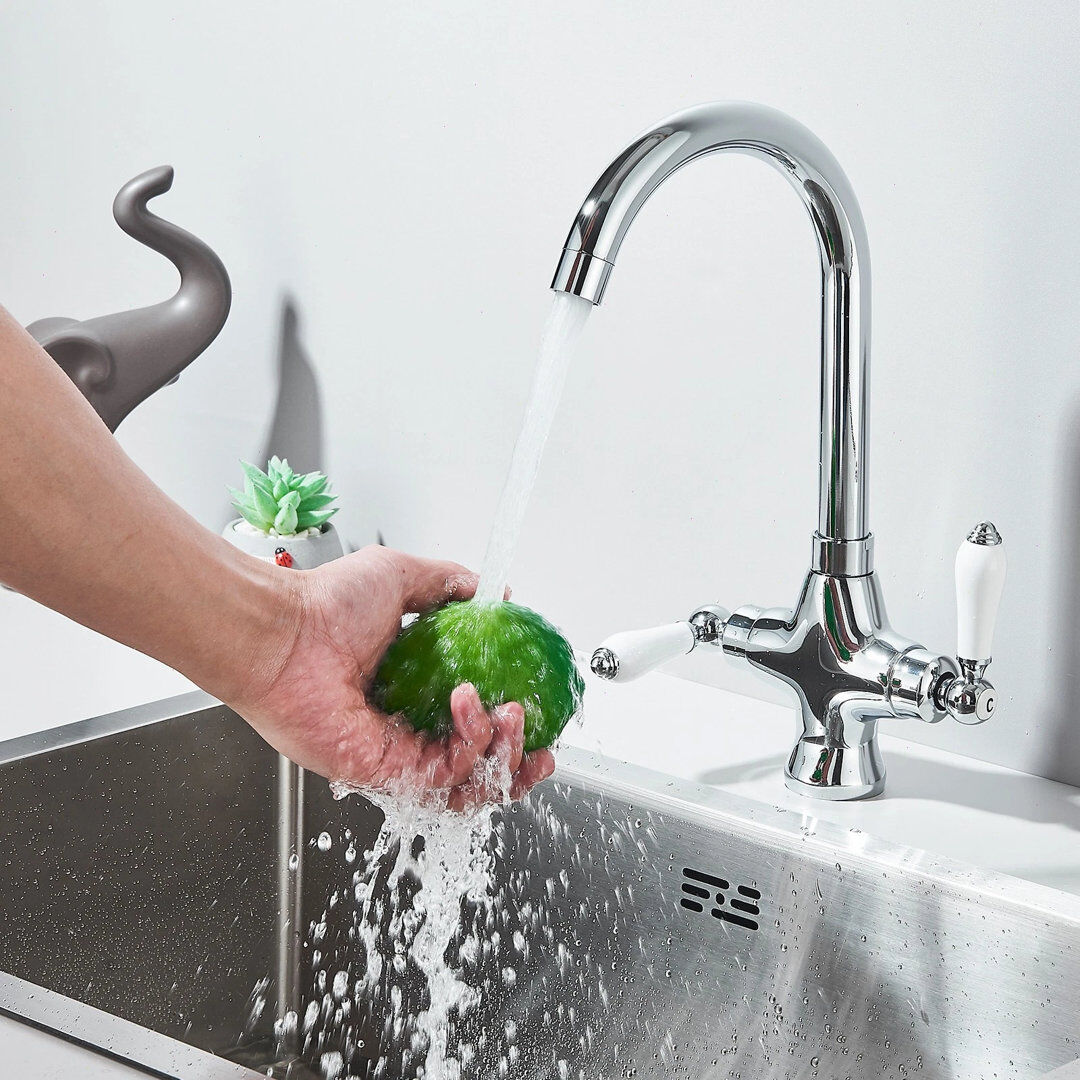 Marlow Home Co. Moverlesenk Kitchen Faucet Side Spray Chrome 15cm