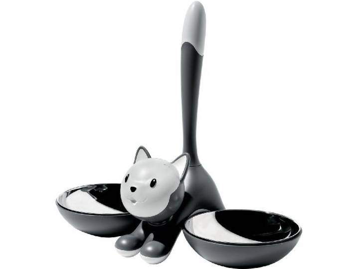 A di Alessi Tigrito Kattenbak, Grijs