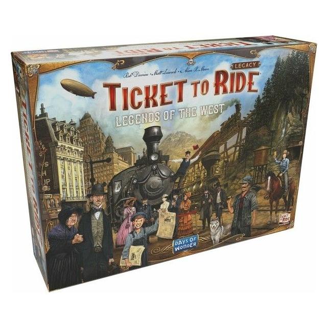 Days of Wonder Ticket to Ride - Legacy - Legends of the West (DOW720036) (Englisch, 2 - 5 Spieler) (DOW720036)