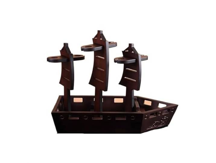 Xumh2024-3 Lagerregal Weinregal in Segelbootform