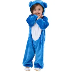 buttinette Crazy-Bär für Kleinkinder, blau