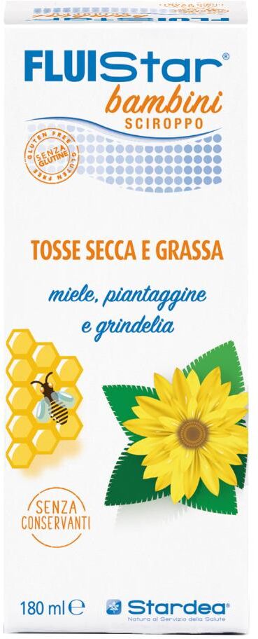 STARDEA Srl Fluistar Bambini Sciroppo, 180 ml
