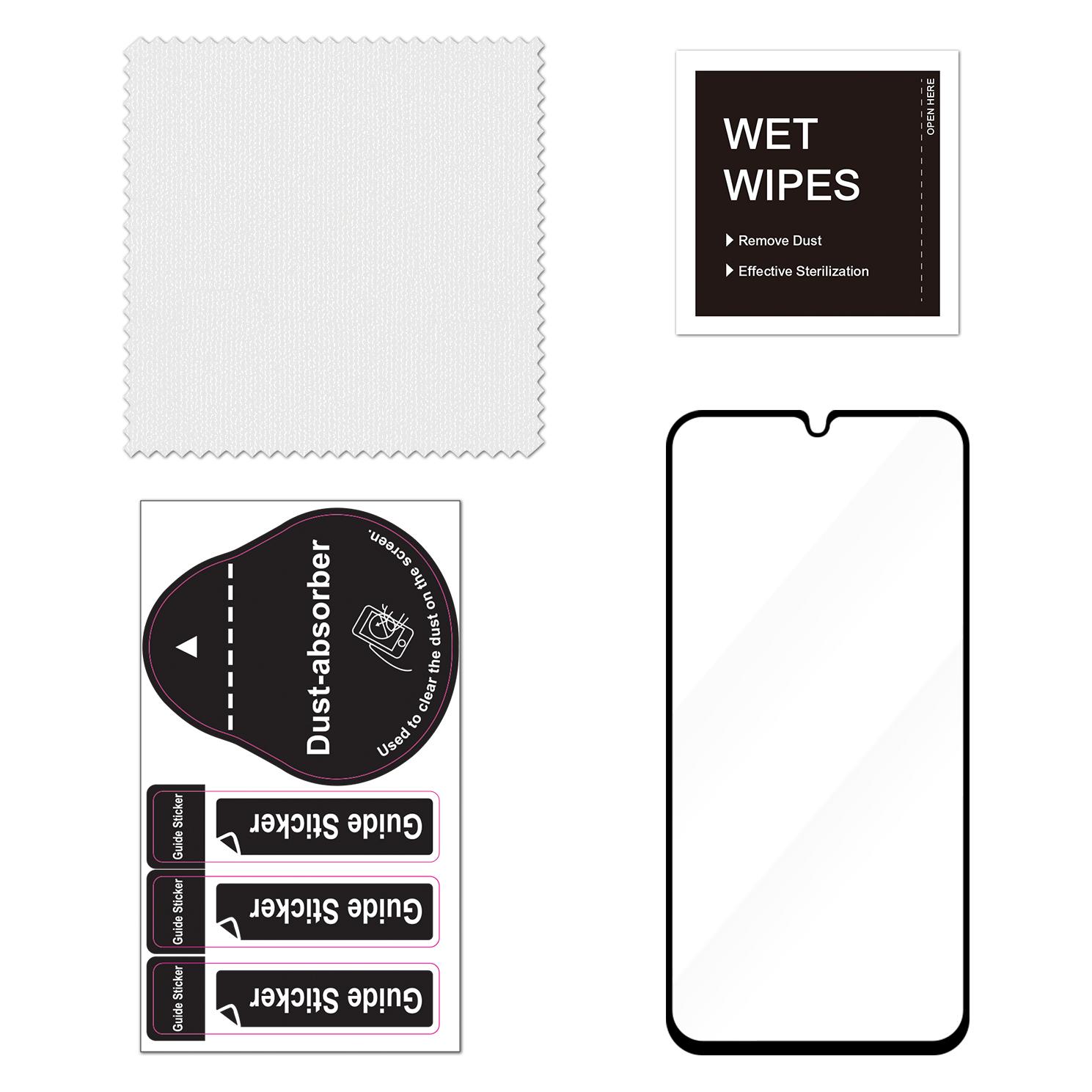 FoneKit Full Cover -panssarilasi, Samsung Galaxy A34 (1 Stk., Samsung Galaxy A34 5G) (FULLFIT A34 5G)