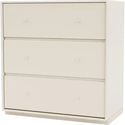 Carry Kommode hellbeige auf Sockel 3 cm