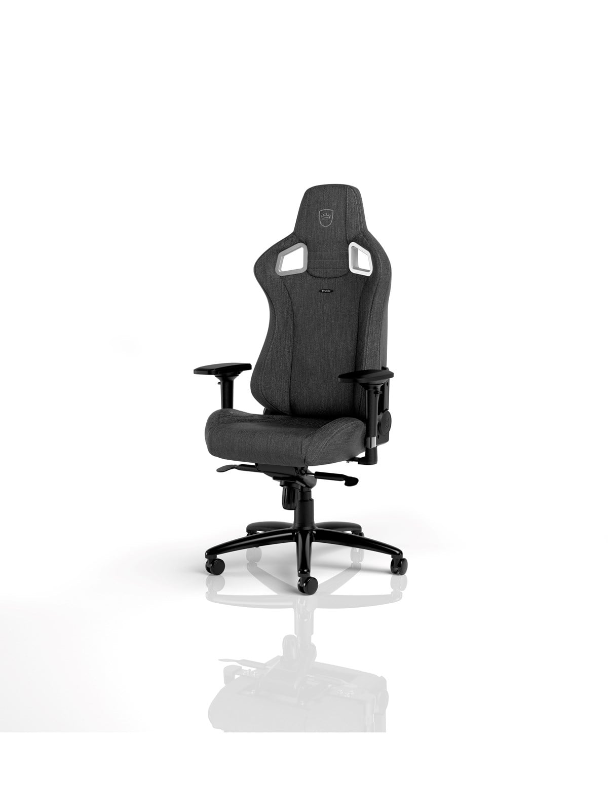 noblechairs EPIC TX Gaming Chair Fabric Anthracite Gaming Stuhl - Grau - Stoff - Bis zu 120 kg