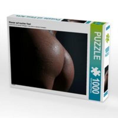 CALVENDO Puzzle Wasser auf nackter Haut, Lege-Größe 48 x 64 cm Foto-Puzzle Bild von N N
