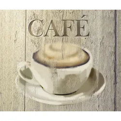 Glasrückwand CAFÉ (BH 60x50 cm) - BH 60x50 cm