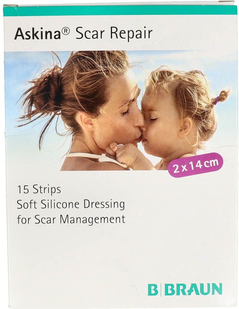 Askina ® Scar Repair 2X14cm 15uds