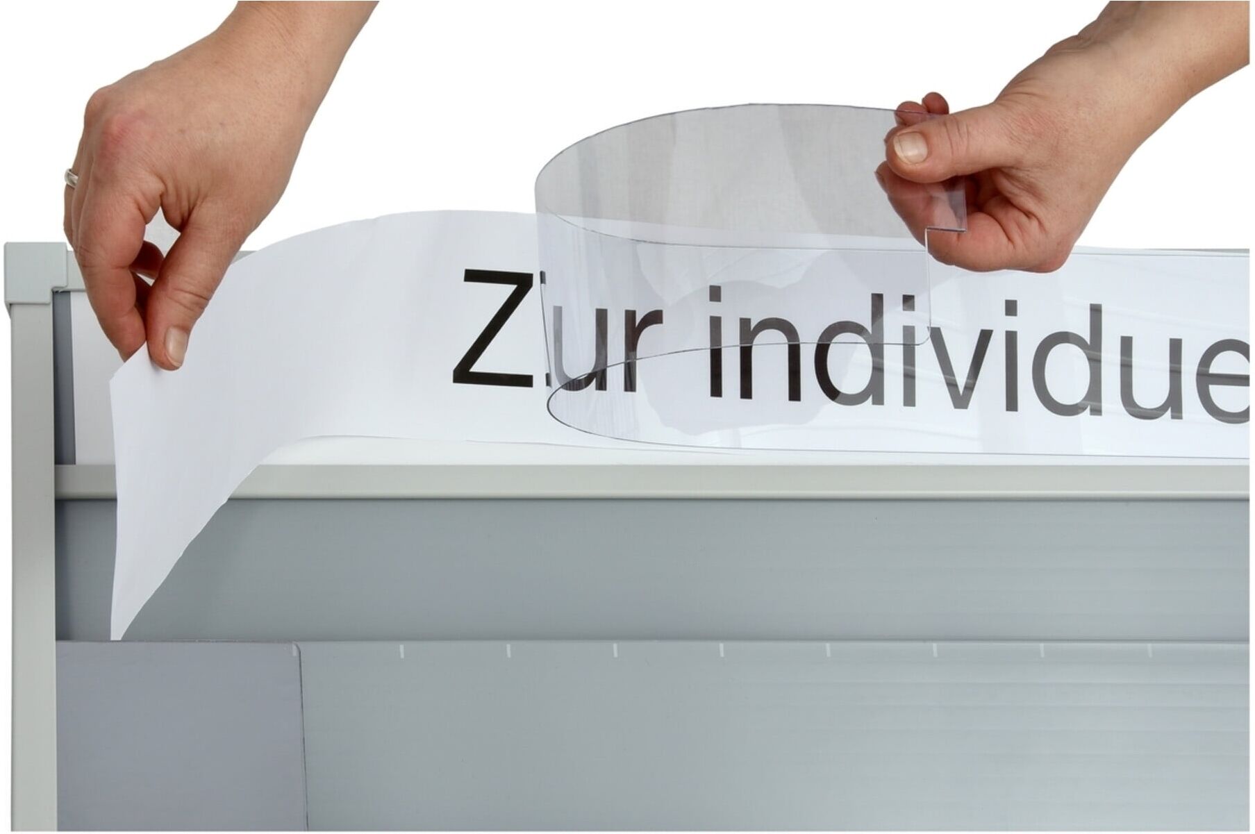 Eichner Indexstreifen für Plantafel weiß, Kunden (9035-00195)