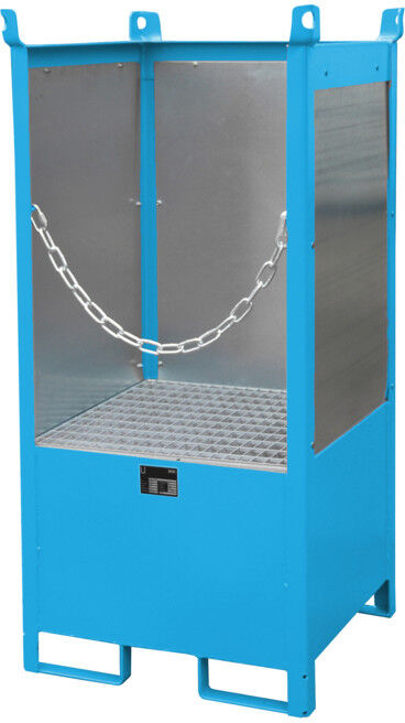 Bauer Südlohn Palette empilable pour fûts FSP-1 G, laquée, bleu clair (4442-09-0000-5012)