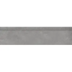 Rako Betonico Treppenfliese grau 30x120 cm matt DCPVD791.1
