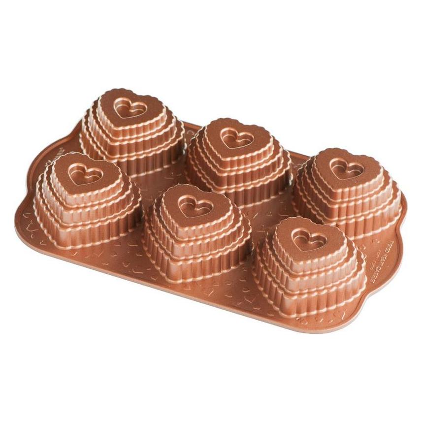 Nordic Ware Tiered Heart Cakelet Pan (NW 90937)
