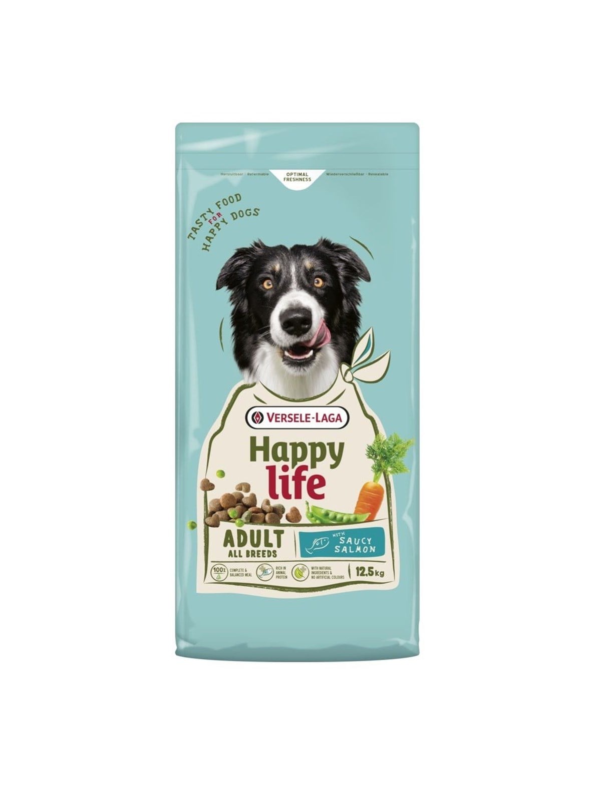 VERSELE-LAGA Happy life Salmon - Trockenfutter für Hunde - 12,5kg