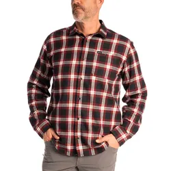 Klim Alderson, Hemd - Schwarz/Weiß/Rot - XXL