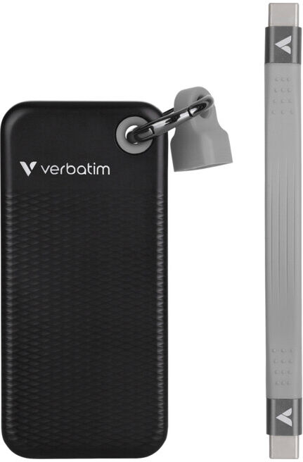 Verbatim SSD USB 3.2 Type-C 1 To noir-gris 32190 ; mediacom (32190)