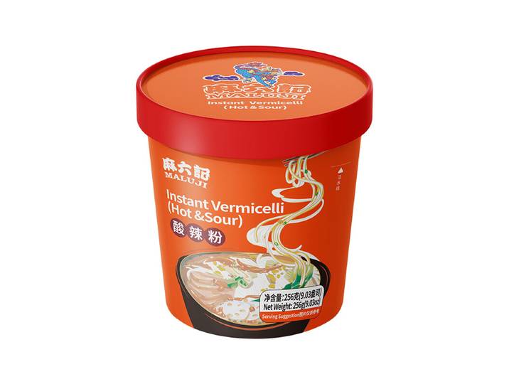 Ma Liu Ji Vermicelles instantanés (piquants et acidulés) 256 g